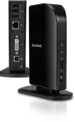 Стыковочная станция Toshiba dynadock V подключается к ноутбуку одним кабелем